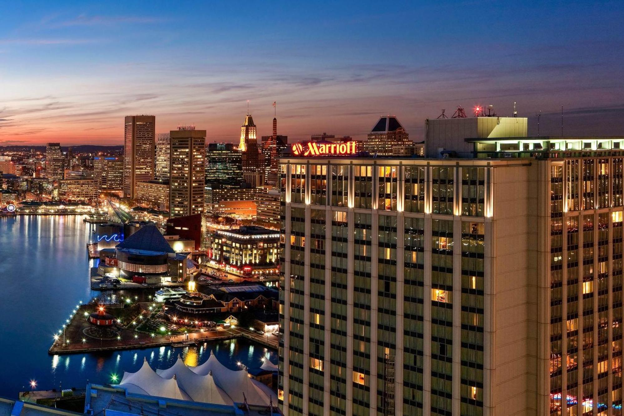 Baltimore Marriott Waterfront Экстерьер фото