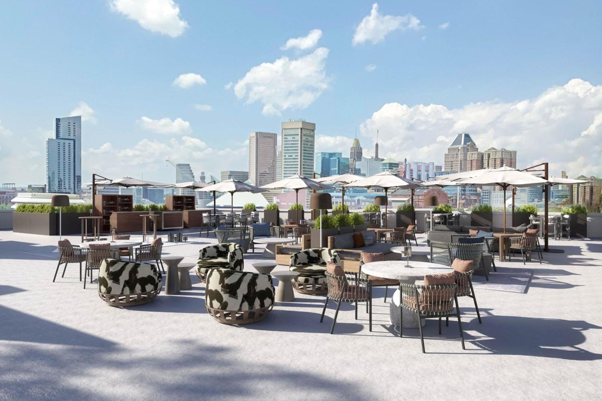 Baltimore Marriott Waterfront Экстерьер фото